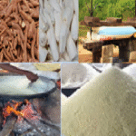 HOW GARI IS PREPARED LOCALLY IN GHANA (WEST AFRICA)